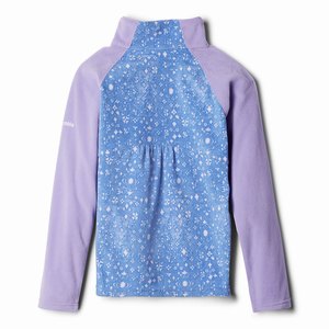 Columbia Glacial™ II Skinna Print Half Zip Flickor Lila/Blå (DMFTO6902)